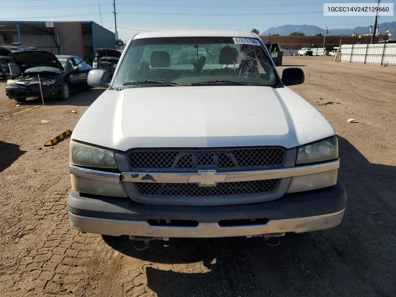 2004 Chevrolet Silverado C1500 VIN: 1GCEC14V24Z129660 Lot: 67675794