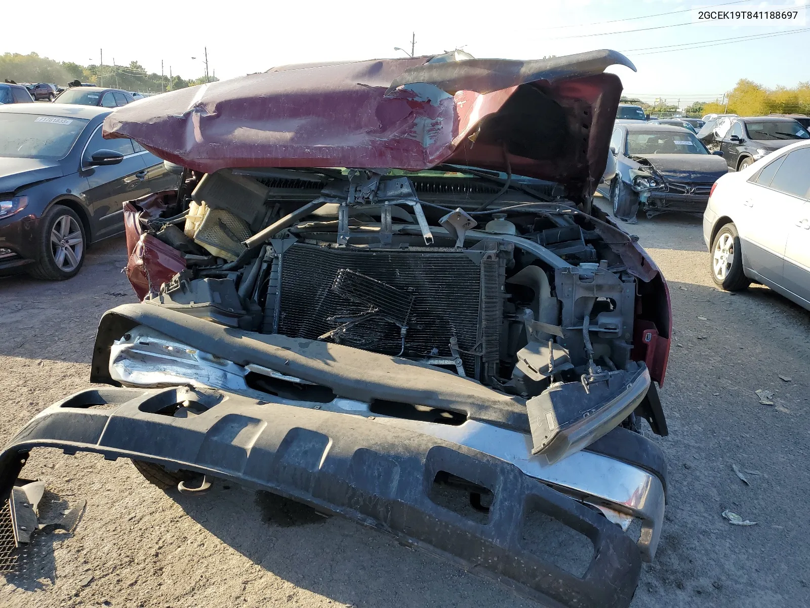 2GCEK19T841188697 2004 Chevrolet Silverado K1500