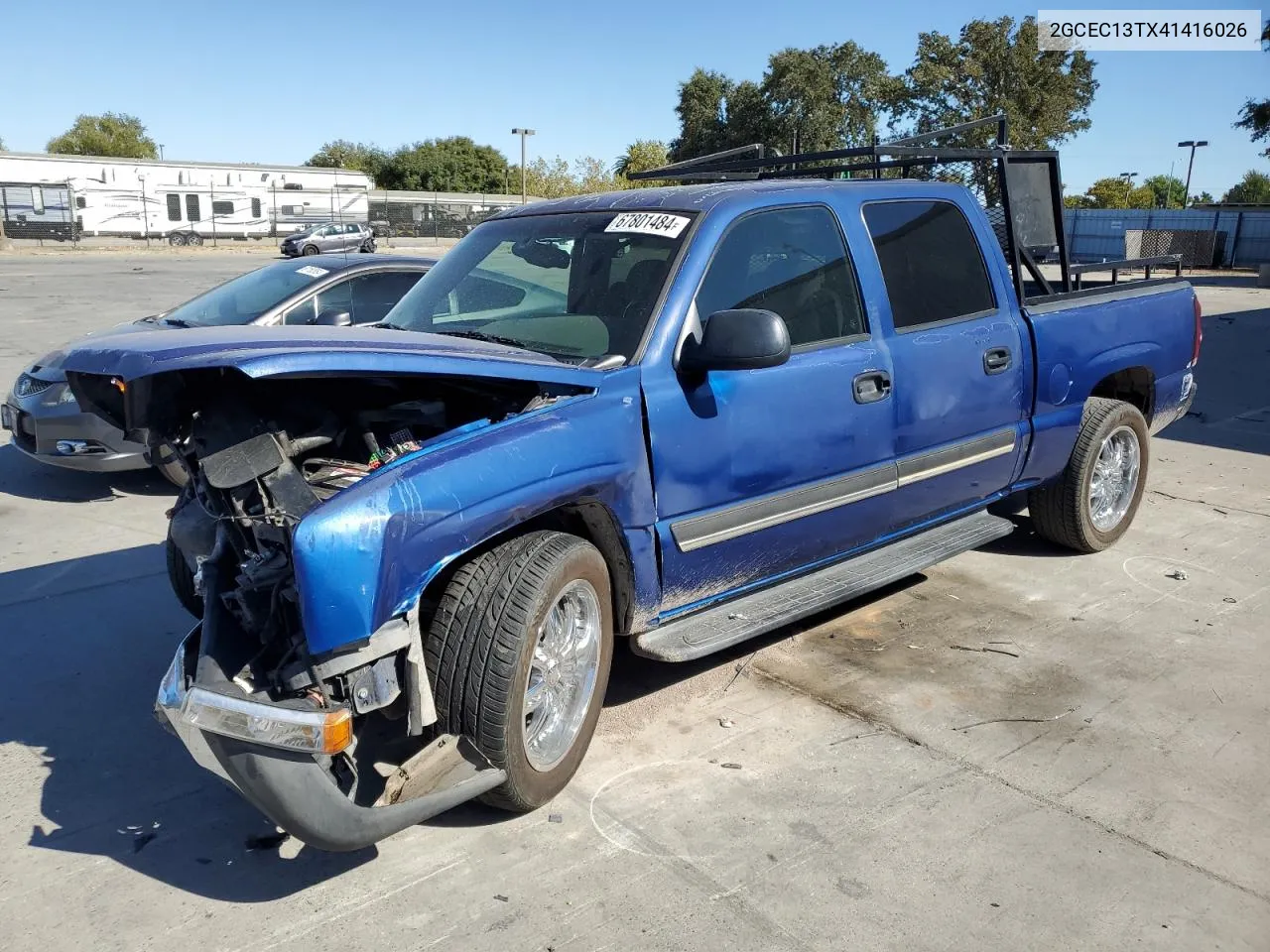 2004 Chevrolet Silverado C1500 VIN: 2GCEC13TX41416026 Lot: 67801484