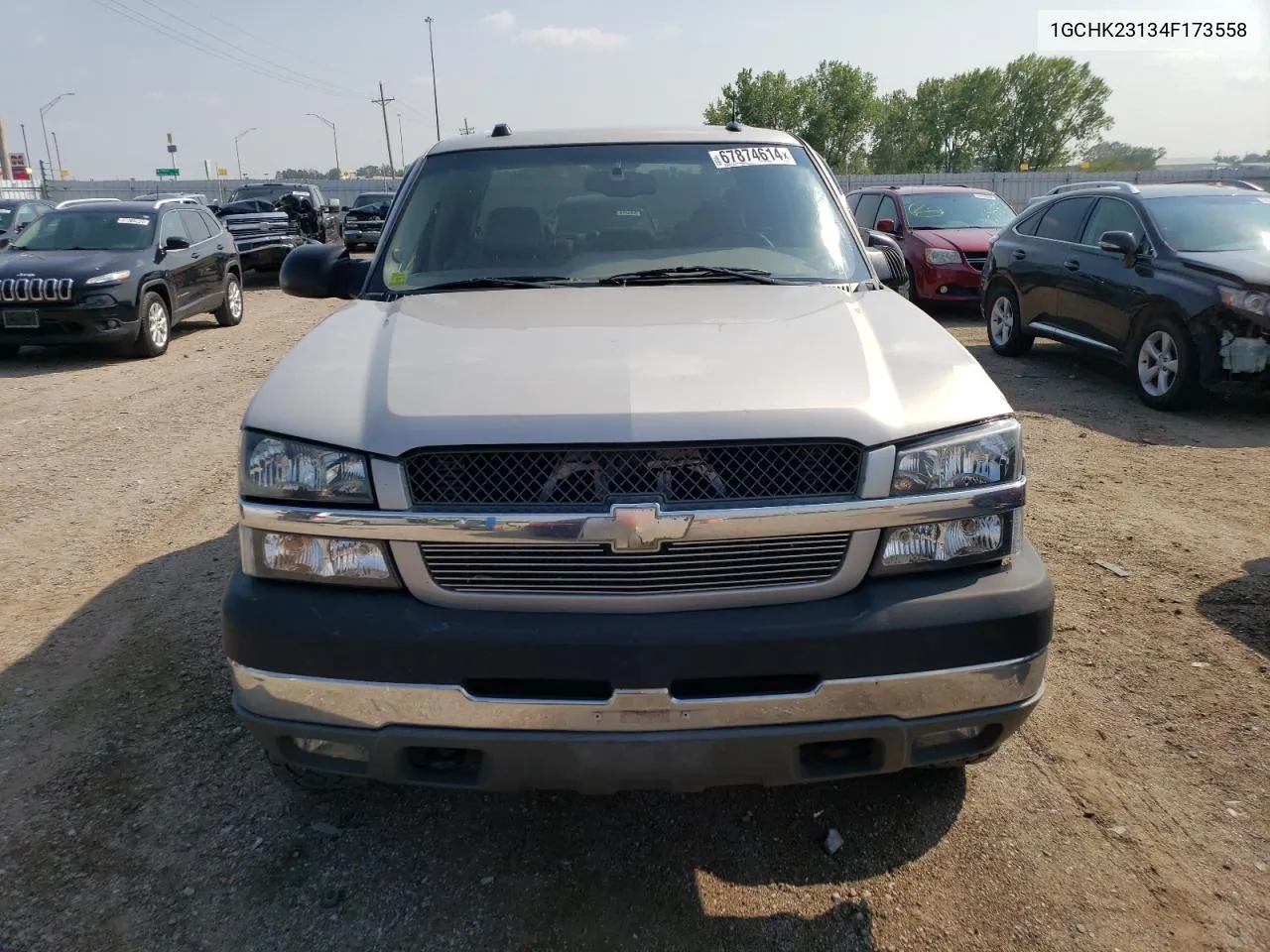 2004 Chevrolet Silverado K2500 Heavy Duty VIN: 1GCHK23134F173558 Lot: 67874614