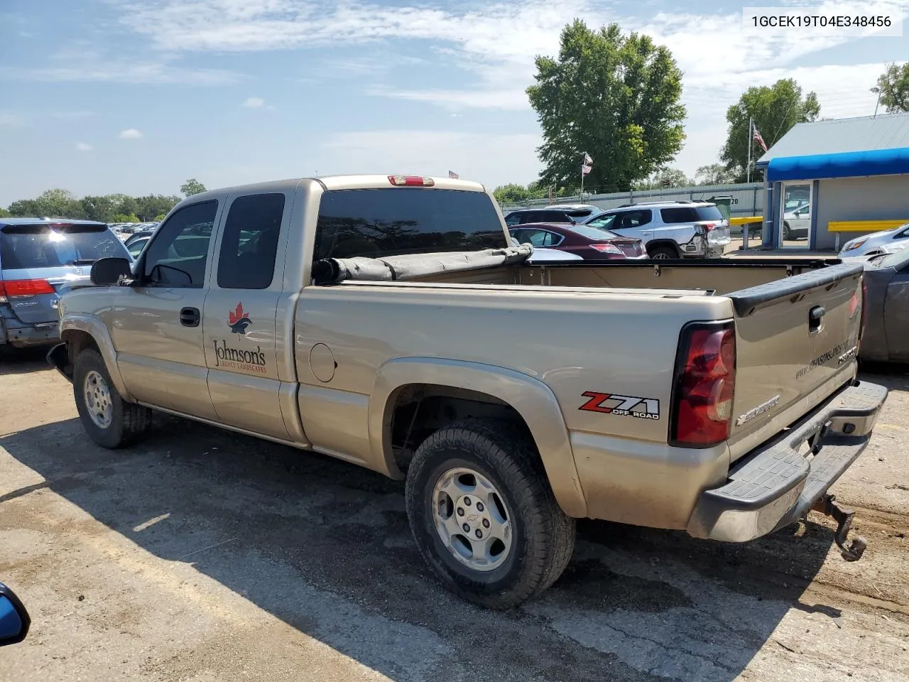 2004 Chevrolet Silverado K1500 VIN: 1GCEK19T04E348456 Lot: 67995354