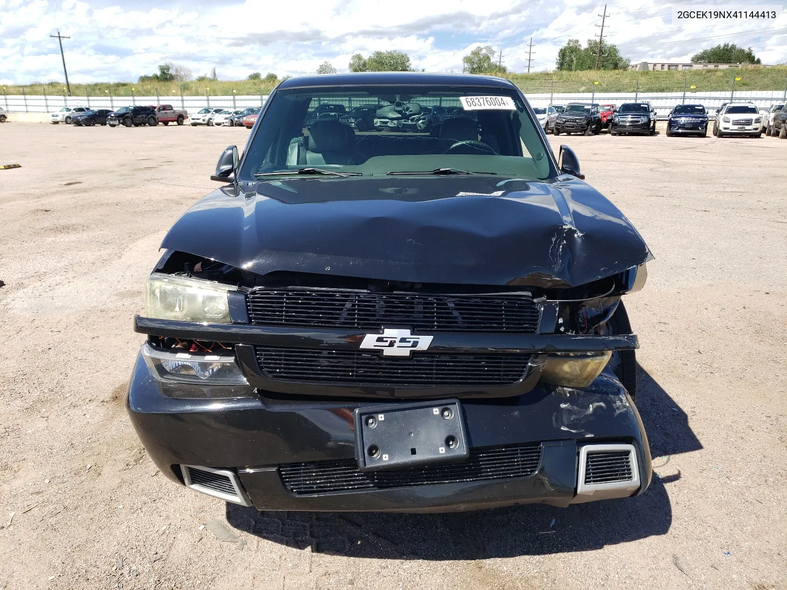 2004 Chevrolet Silverado K1500 VIN: 2GCEK19NX41144413 Lot: 68376004