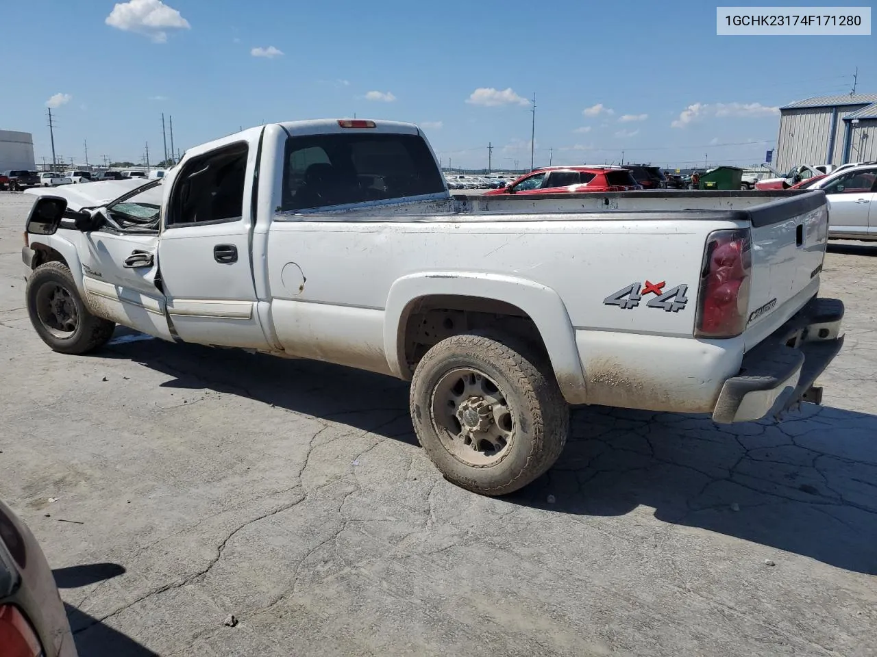 2004 Chevrolet Silverado K2500 Heavy Duty VIN: 1GCHK23174F171280 Lot: 68510924