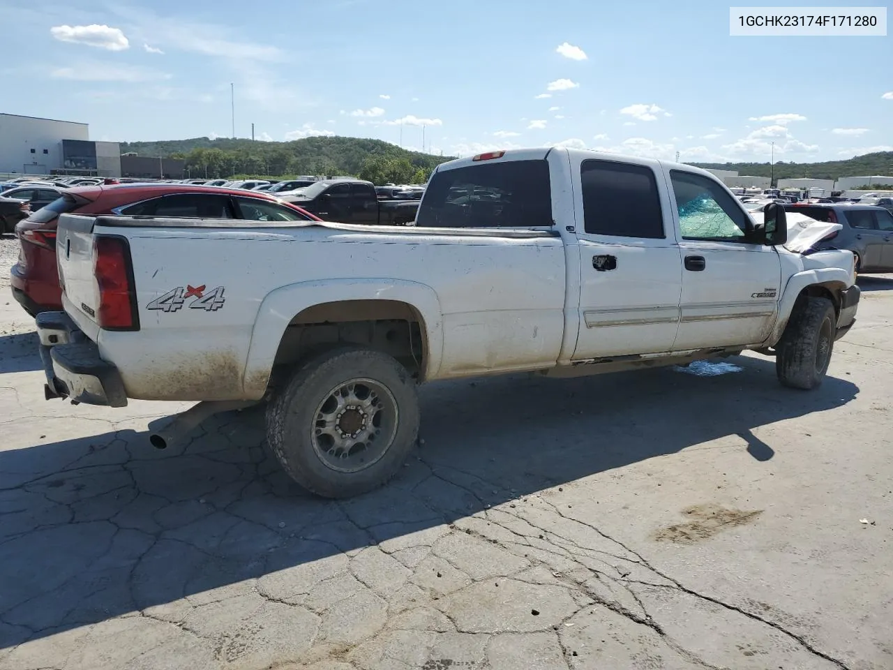 2004 Chevrolet Silverado K2500 Heavy Duty VIN: 1GCHK23174F171280 Lot: 68510924