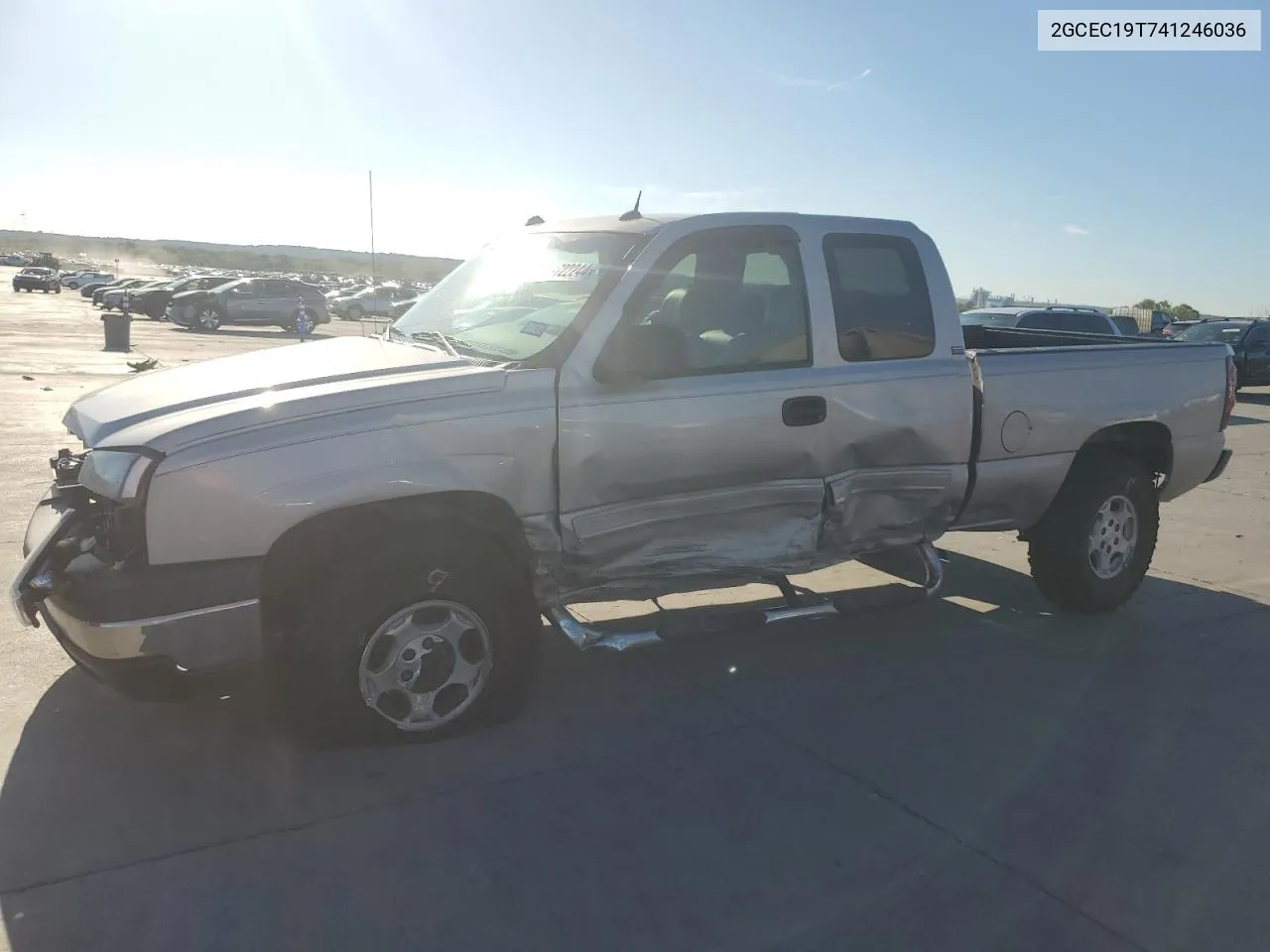 2004 Chevrolet Silverado C1500 VIN: 2GCEC19T741246036 Lot: 68722244