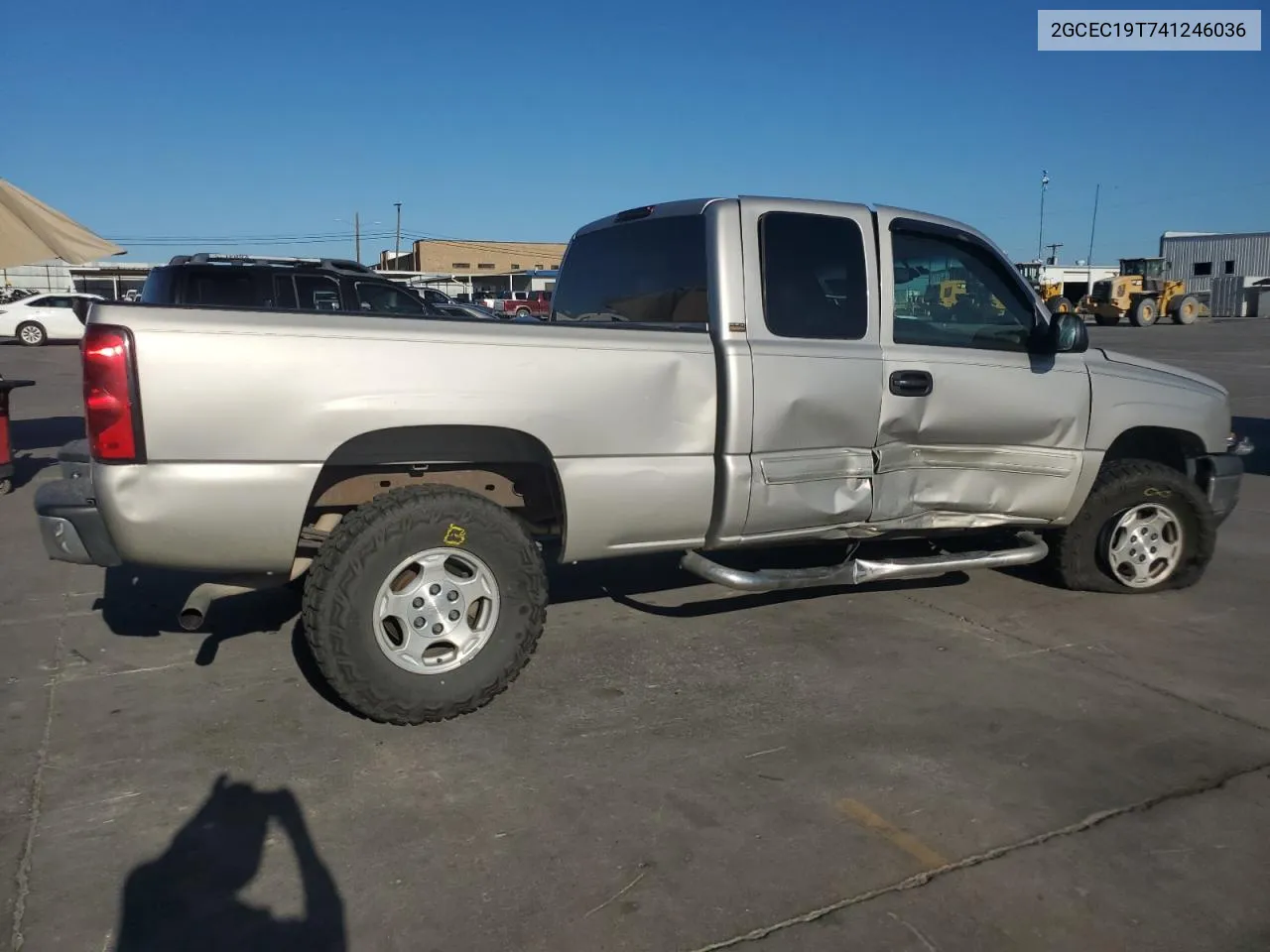 2004 Chevrolet Silverado C1500 VIN: 2GCEC19T741246036 Lot: 68722244