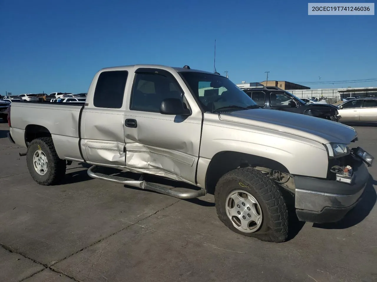 2004 Chevrolet Silverado C1500 VIN: 2GCEC19T741246036 Lot: 68722244