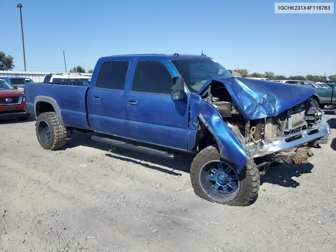 2004 Chevrolet Silverado K2500 Heavy Duty VIN: 1GCHK231X4F118783 Lot: 68763234