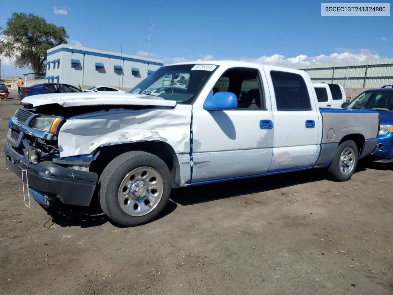 2004 Chevrolet Silverado C1500 VIN: 2GCEC13T241324800 Lot: 68785954