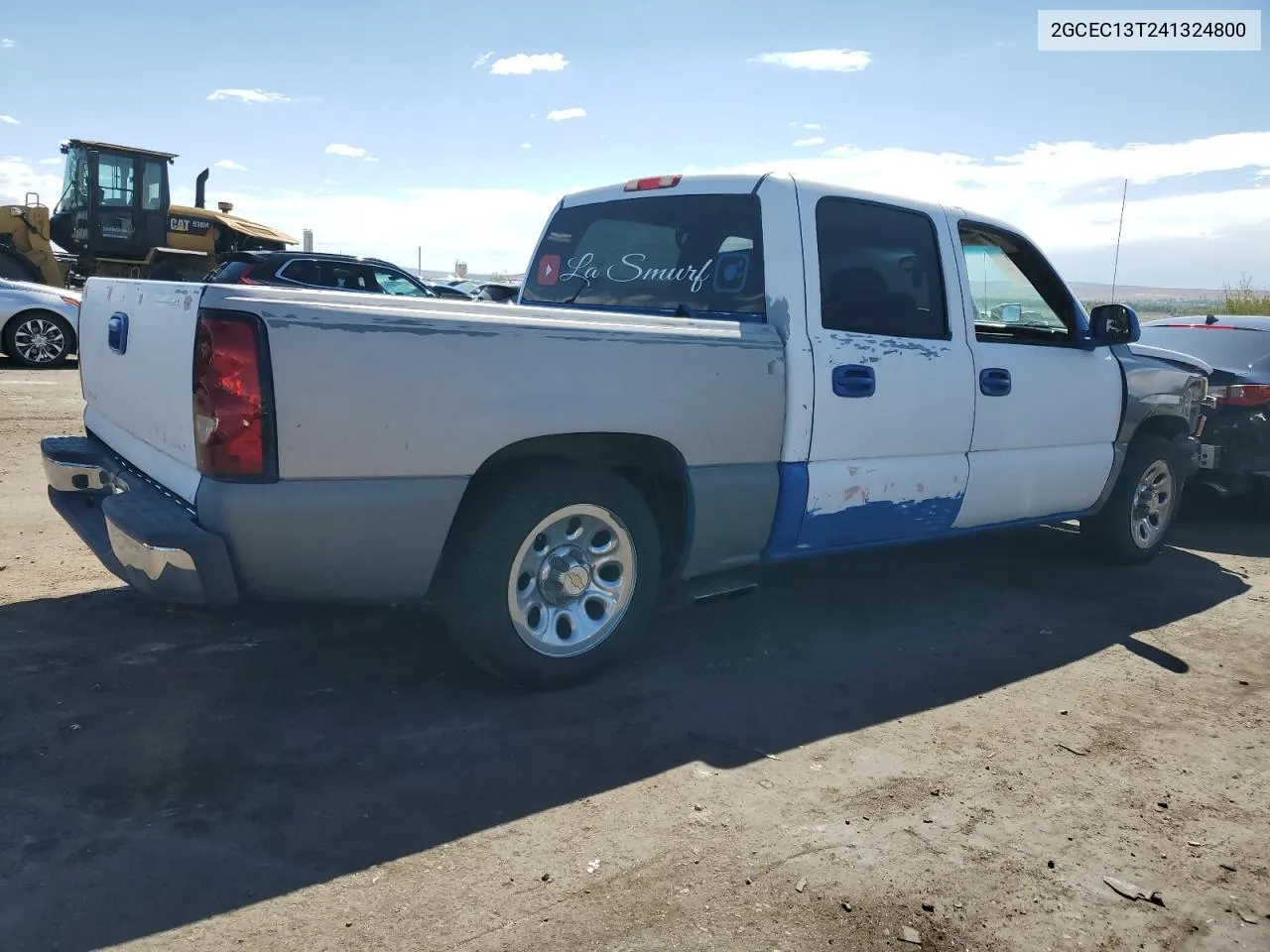 2004 Chevrolet Silverado C1500 VIN: 2GCEC13T241324800 Lot: 68785954