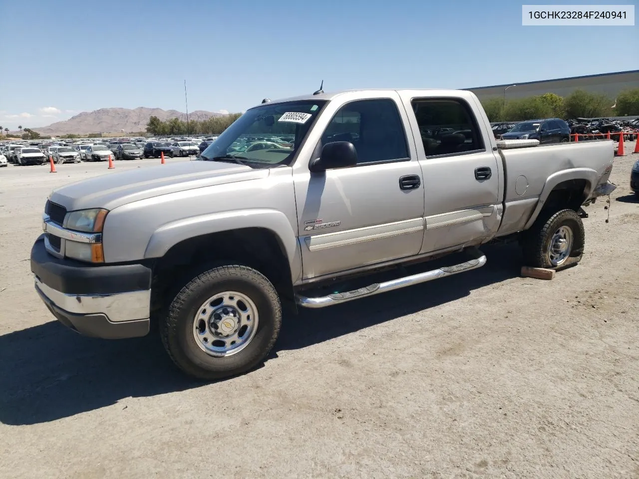 2004 Chevrolet Silverado K2500 Heavy Duty VIN: 1GCHK23284F240941 Lot: 68805594