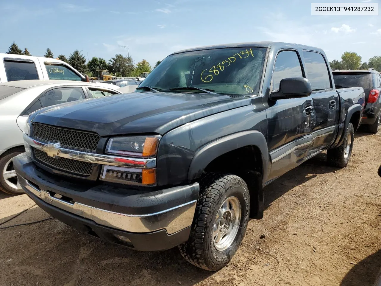 2004 Chevrolet Silverado K1500 VIN: 2GCEK13T941287232 Lot: 68850734