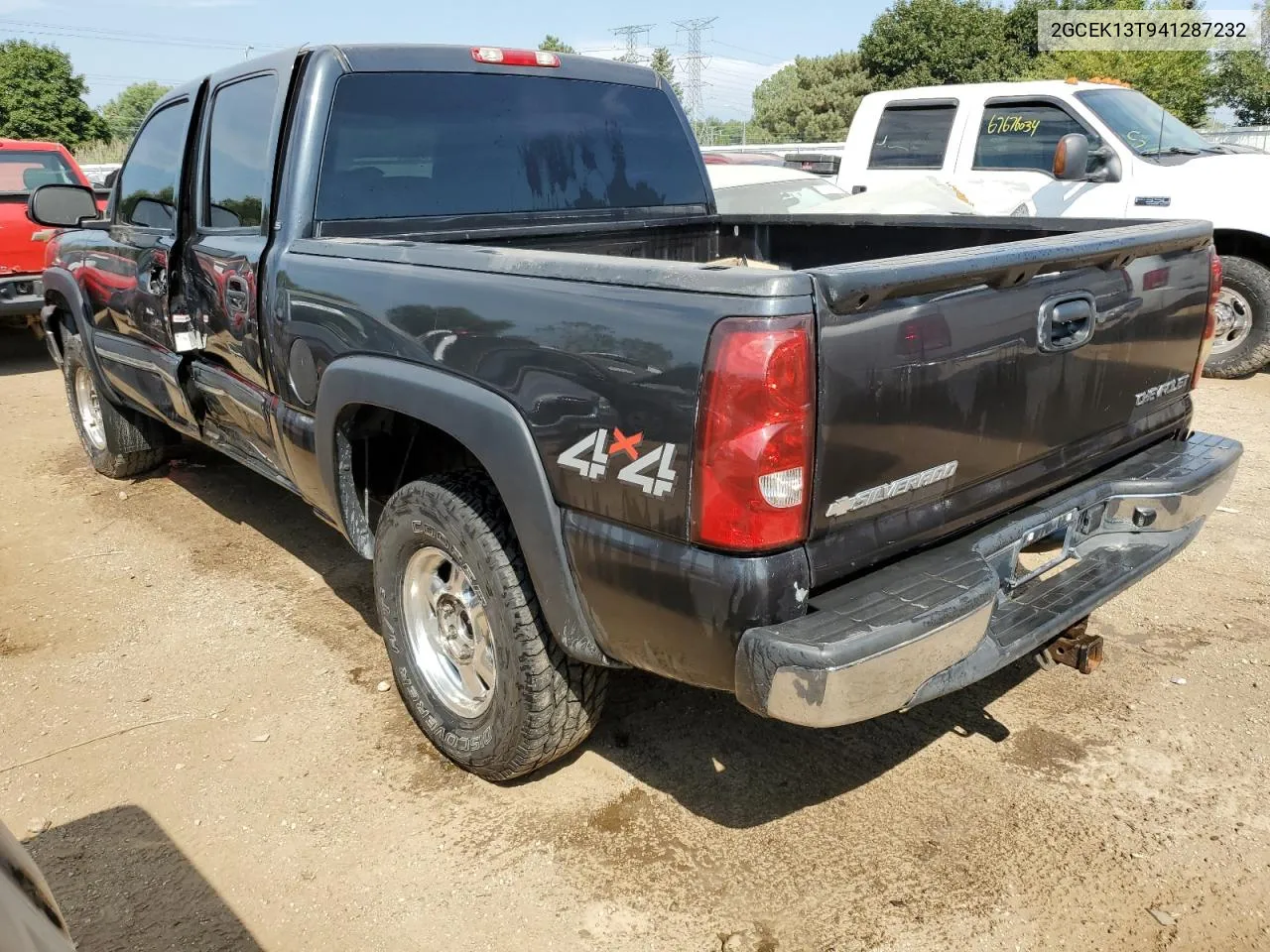 2004 Chevrolet Silverado K1500 VIN: 2GCEK13T941287232 Lot: 68850734