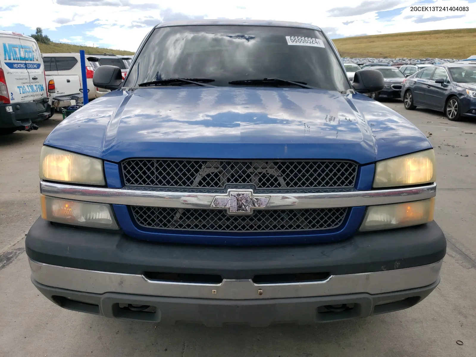 2004 Chevrolet Silverado K1500 VIN: 2GCEK13T241404083 Lot: 68866524