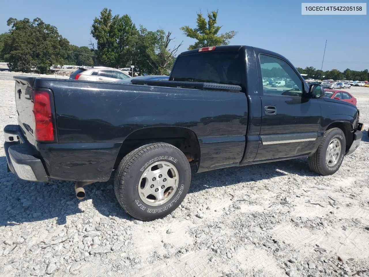 2004 Chevrolet Silverado C1500 VIN: 1GCEC14T54Z205158 Lot: 68984124