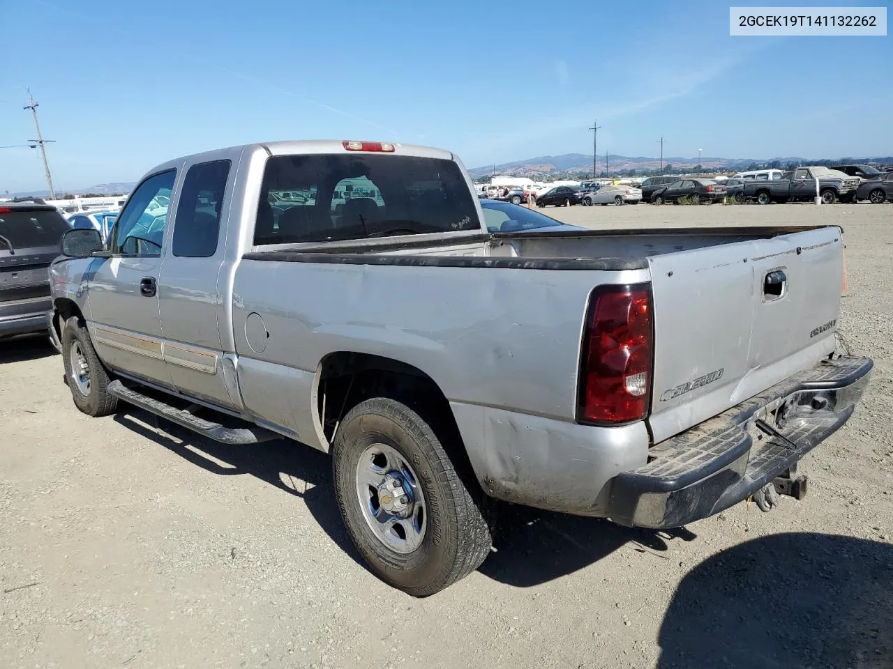 2004 Chevrolet Silverado K1500 VIN: 2GCEK19T141132262 Lot: 69058394