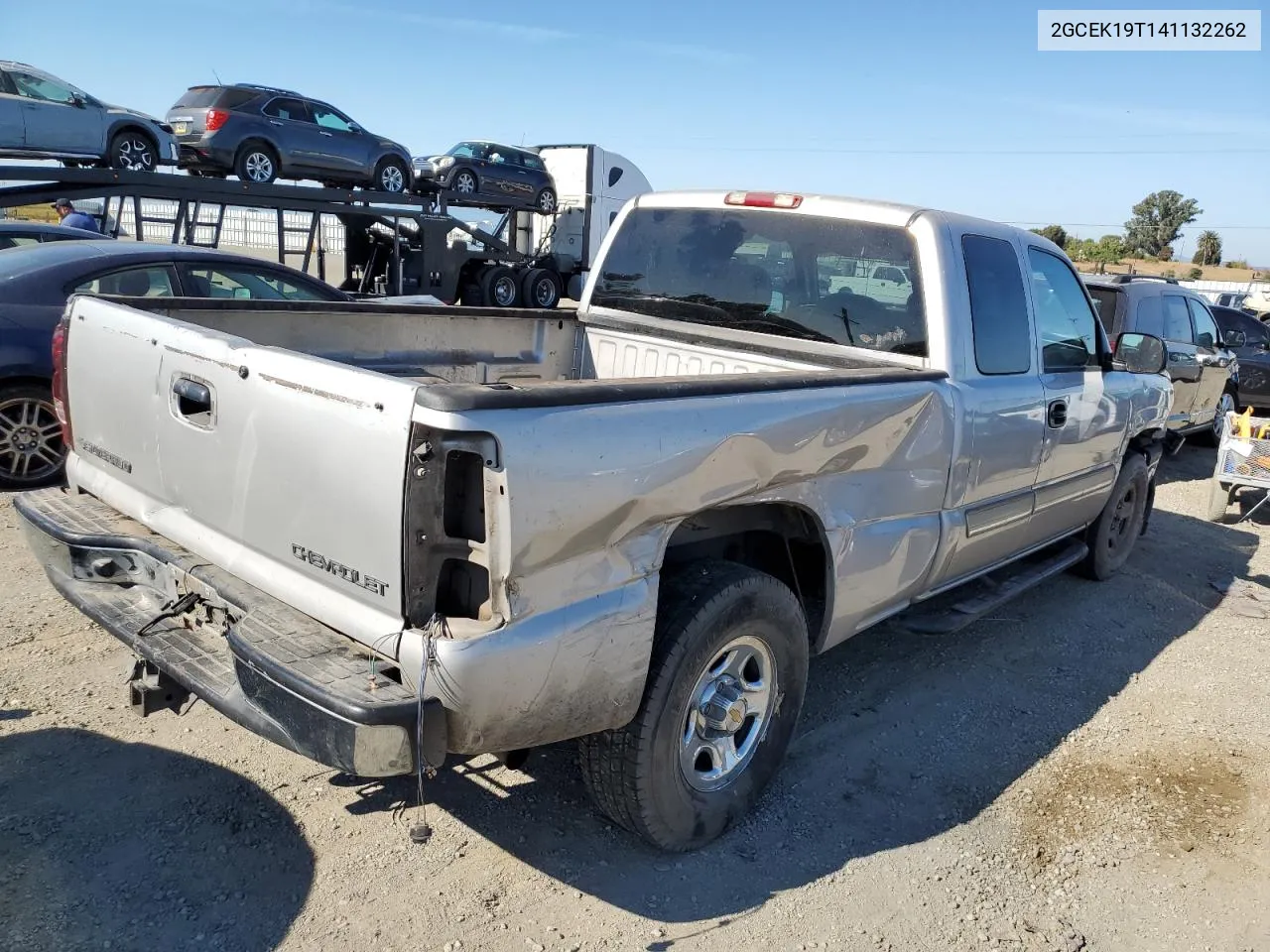 2004 Chevrolet Silverado K1500 VIN: 2GCEK19T141132262 Lot: 69058394