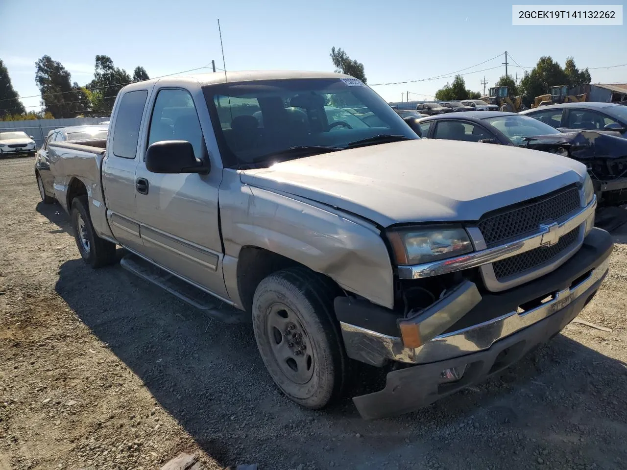 2004 Chevrolet Silverado K1500 VIN: 2GCEK19T141132262 Lot: 69058394