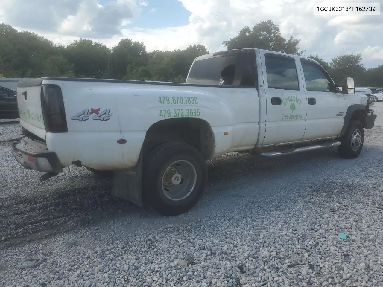 2004 Chevrolet Silverado K3500 VIN: 1GCJK33184F162739 Lot: 69071594