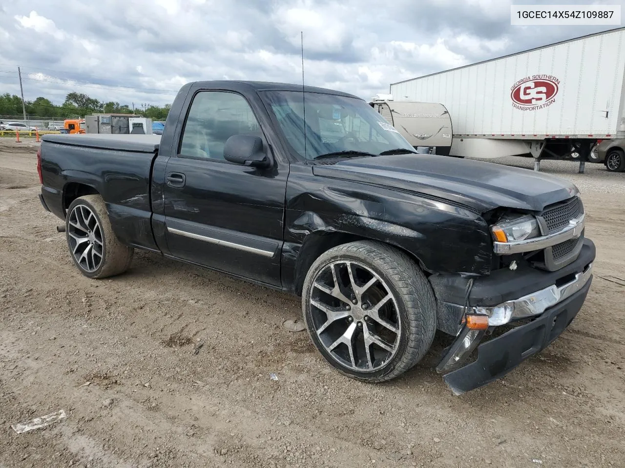 2004 Chevrolet Silverado C1500 VIN: 1GCEC14X54Z109887 Lot: 69191344