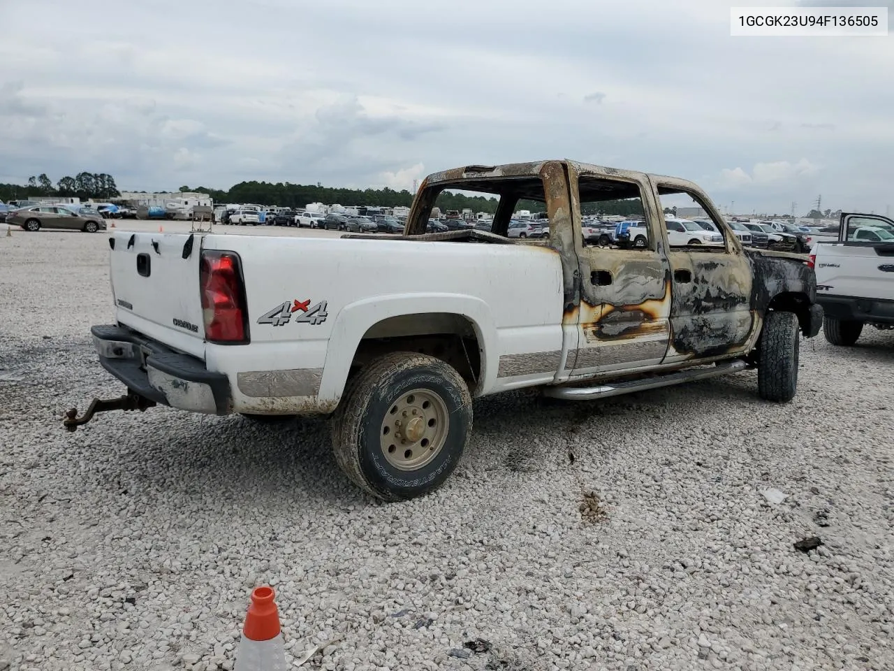 2004 Chevrolet Silverado K2500 VIN: 1GCGK23U94F136505 Lot: 69304104