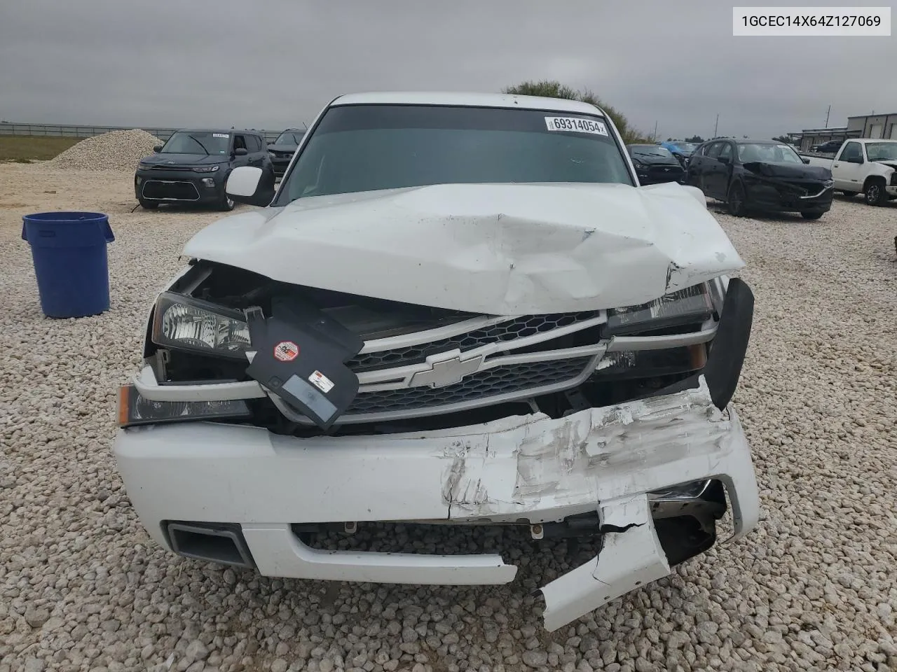 2004 Chevrolet Silverado C1500 VIN: 1GCEC14X64Z127069 Lot: 69314054