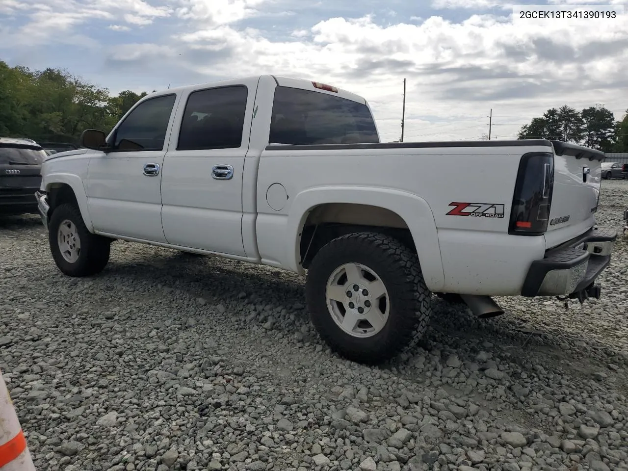 2004 Chevrolet Silverado K1500 VIN: 2GCEK13T341390193 Lot: 69323734