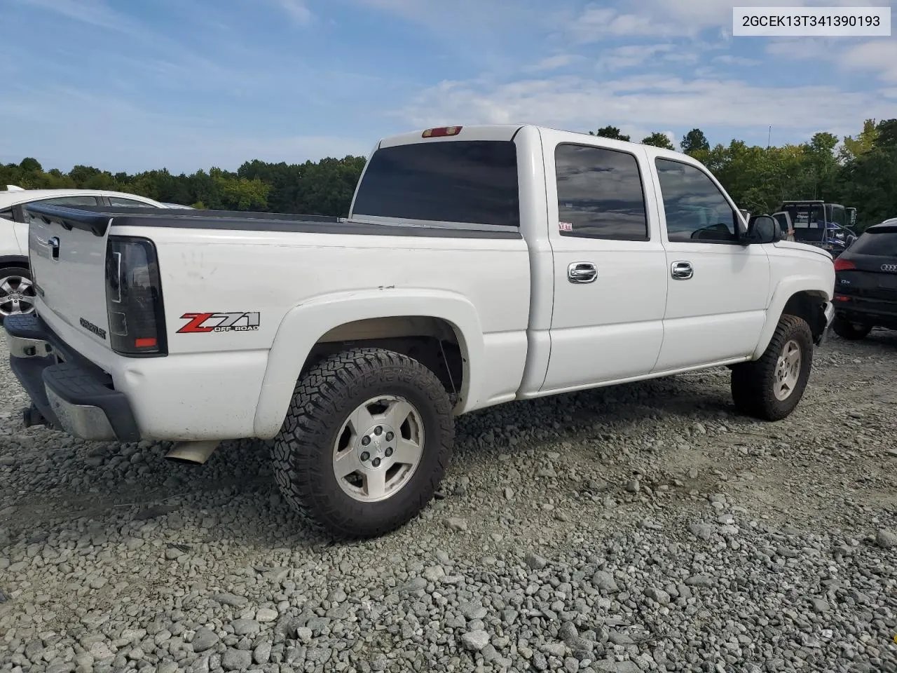 2GCEK13T341390193 2004 Chevrolet Silverado K1500