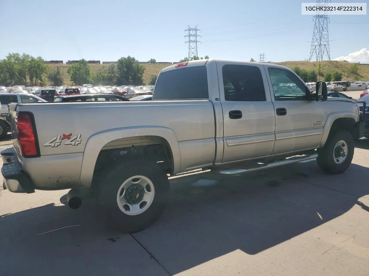 2004 Chevrolet Silverado K2500 Heavy Duty VIN: 1GCHK23214F222314 Lot: 69427064