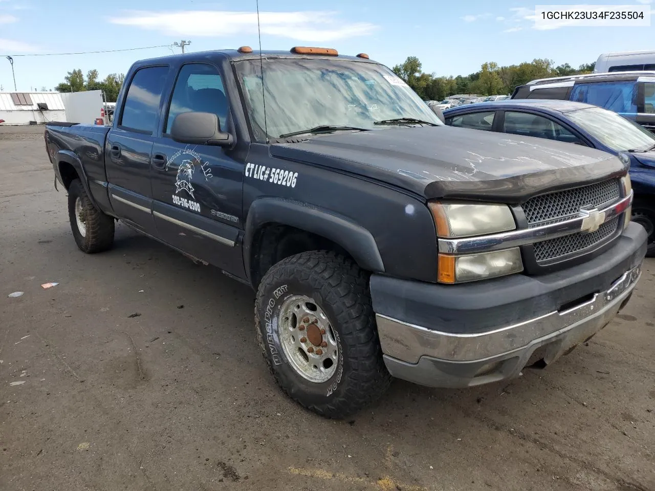 2004 Chevrolet Silverado K2500 Heavy Duty VIN: 1GCHK23U34F235504 Lot: 69522244