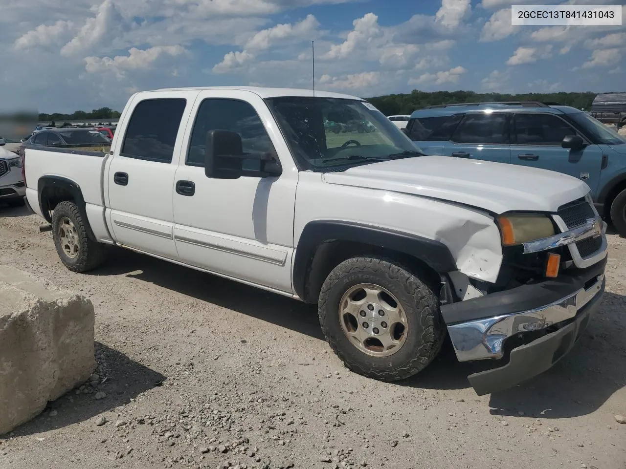 2004 Chevrolet Silverado C1500 VIN: 2GCEC13T841431043 Lot: 69635154