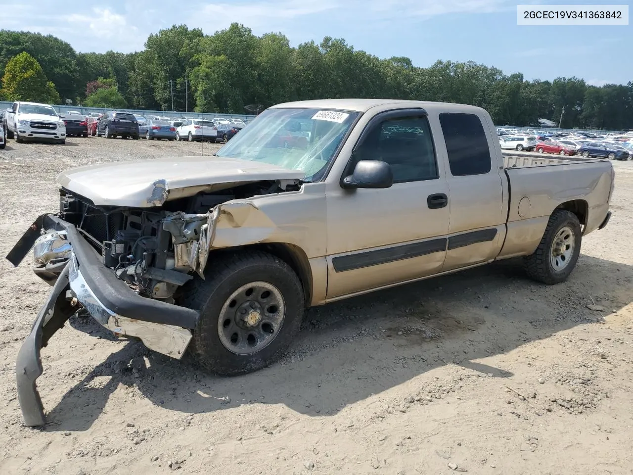 2004 Chevrolet Silverado C1500 VIN: 2GCEC19V341363842 Lot: 69661324