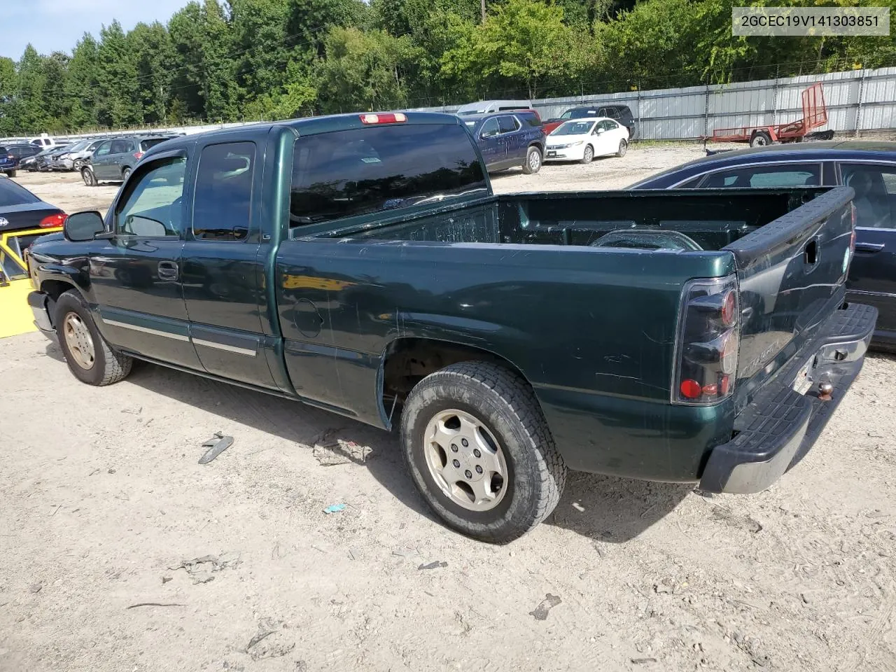 2004 Chevrolet Silverado C1500 VIN: 2GCEC19V141303851 Lot: 69939994