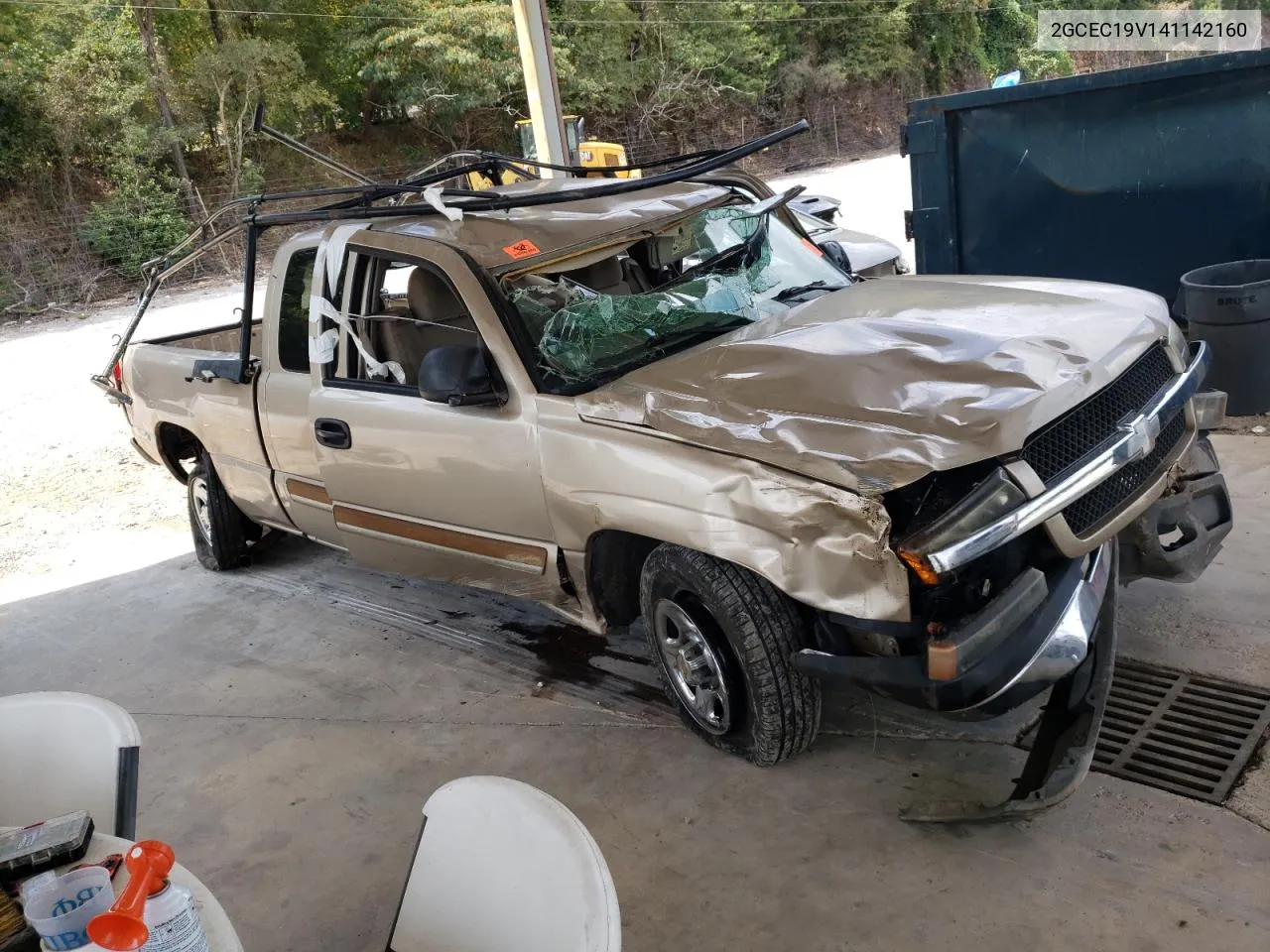 2004 Chevrolet Silverado C1500 VIN: 2GCEC19V141142160 Lot: 69988454