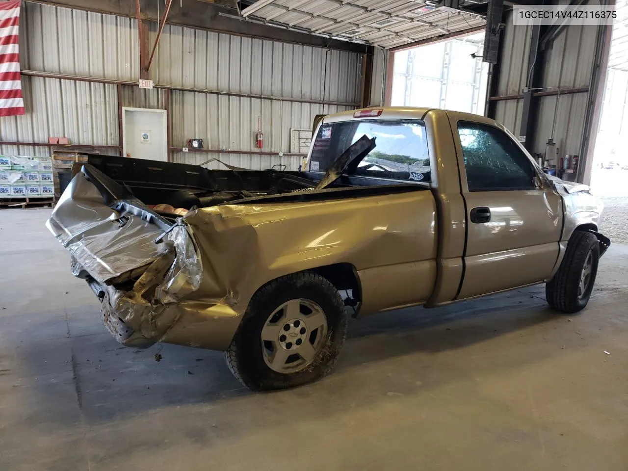 2004 Chevrolet Silverado C1500 VIN: 1GCEC14V44Z116375 Lot: 70143844