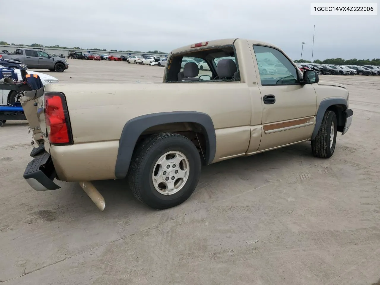 2004 Chevrolet Silverado C1500 VIN: 1GCEC14VX4Z222006 Lot: 70245794