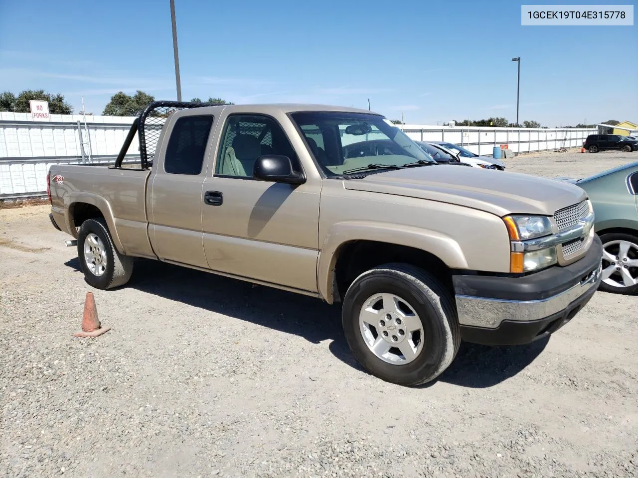 1GCEK19T04E315778 2004 Chevrolet Silverado K1500