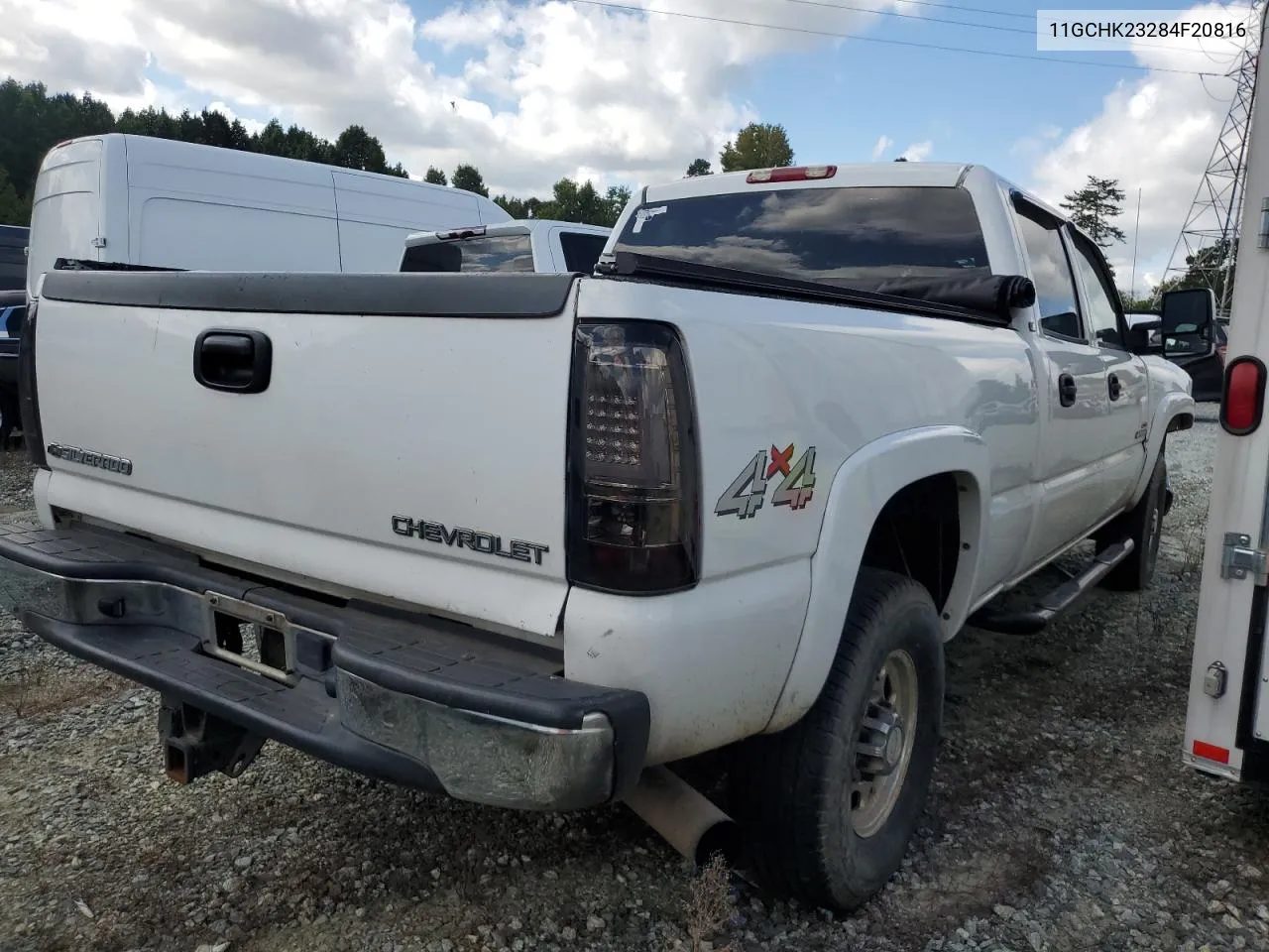 2004 Chevrolet Silverado VIN: 11GCHK23284F20816 Lot: 70493024