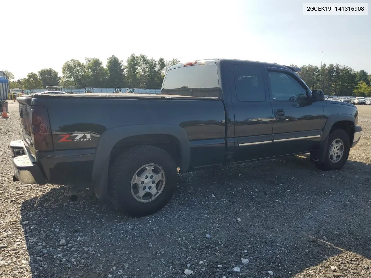 2004 Chevrolet Silverado K1500 VIN: 2GCEK19T141316908 Lot: 70577204