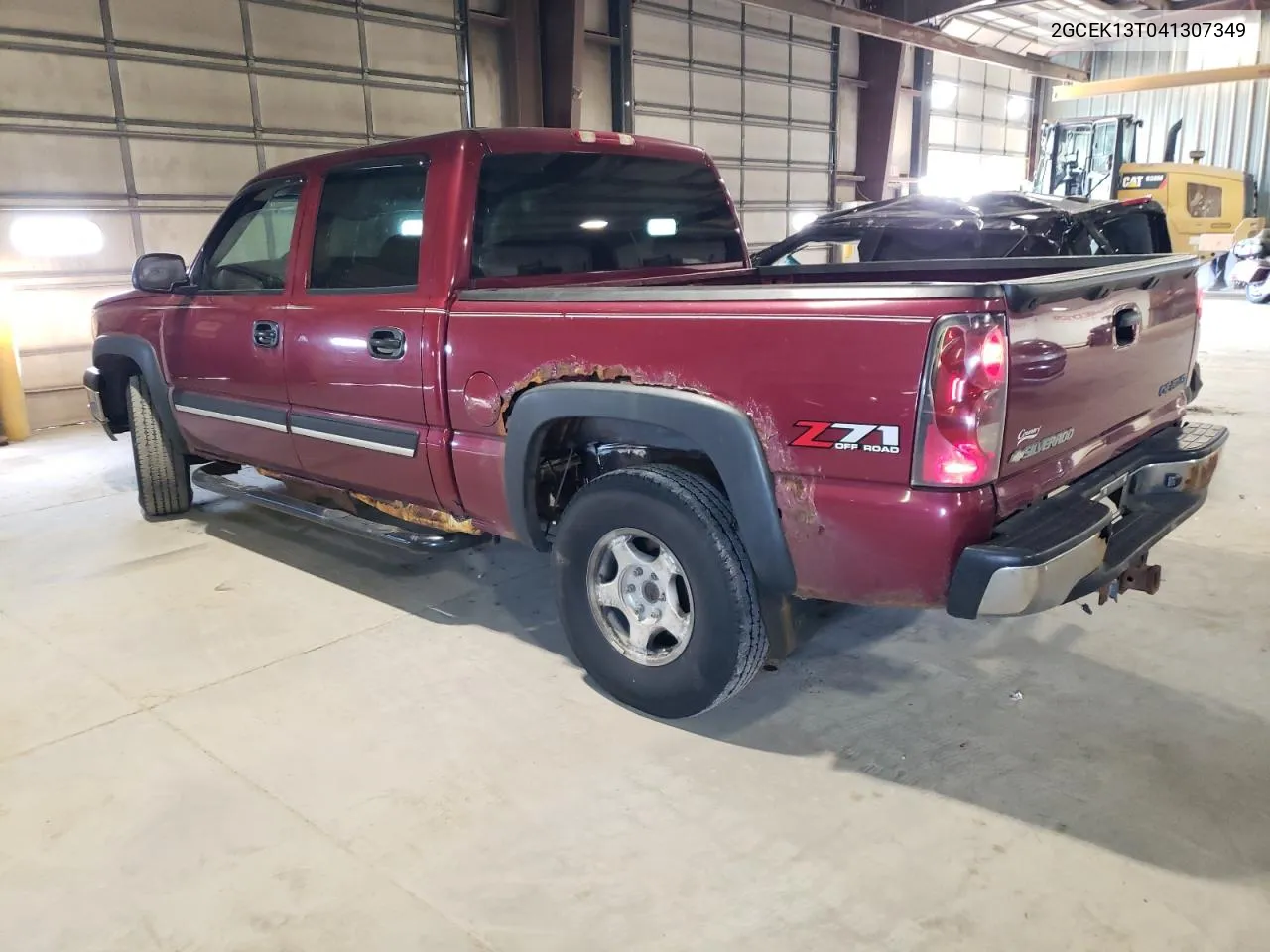 2004 Chevrolet Silverado K1500 VIN: 2GCEK13T041307349 Lot: 70593374