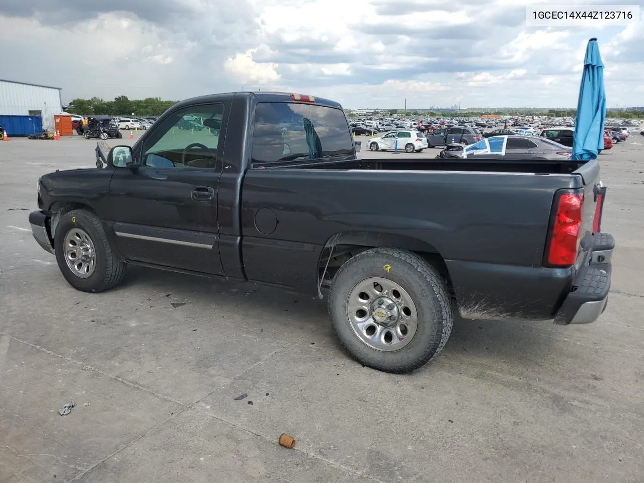 2004 Chevrolet Silverado C1500 VIN: 1GCEC14X44Z123716 Lot: 70635034