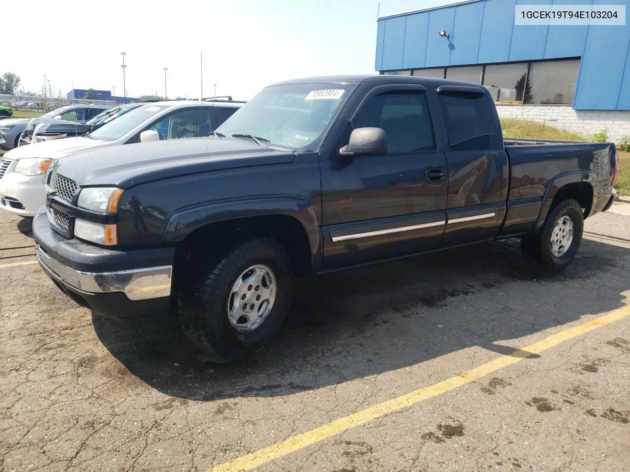 2004 Chevrolet Silverado K1500 VIN: 1GCEK19T94E103204 Lot: 70983904