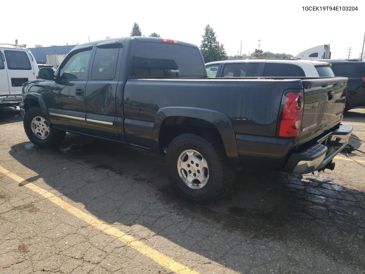 2004 Chevrolet Silverado K1500 VIN: 1GCEK19T94E103204 Lot: 70983904