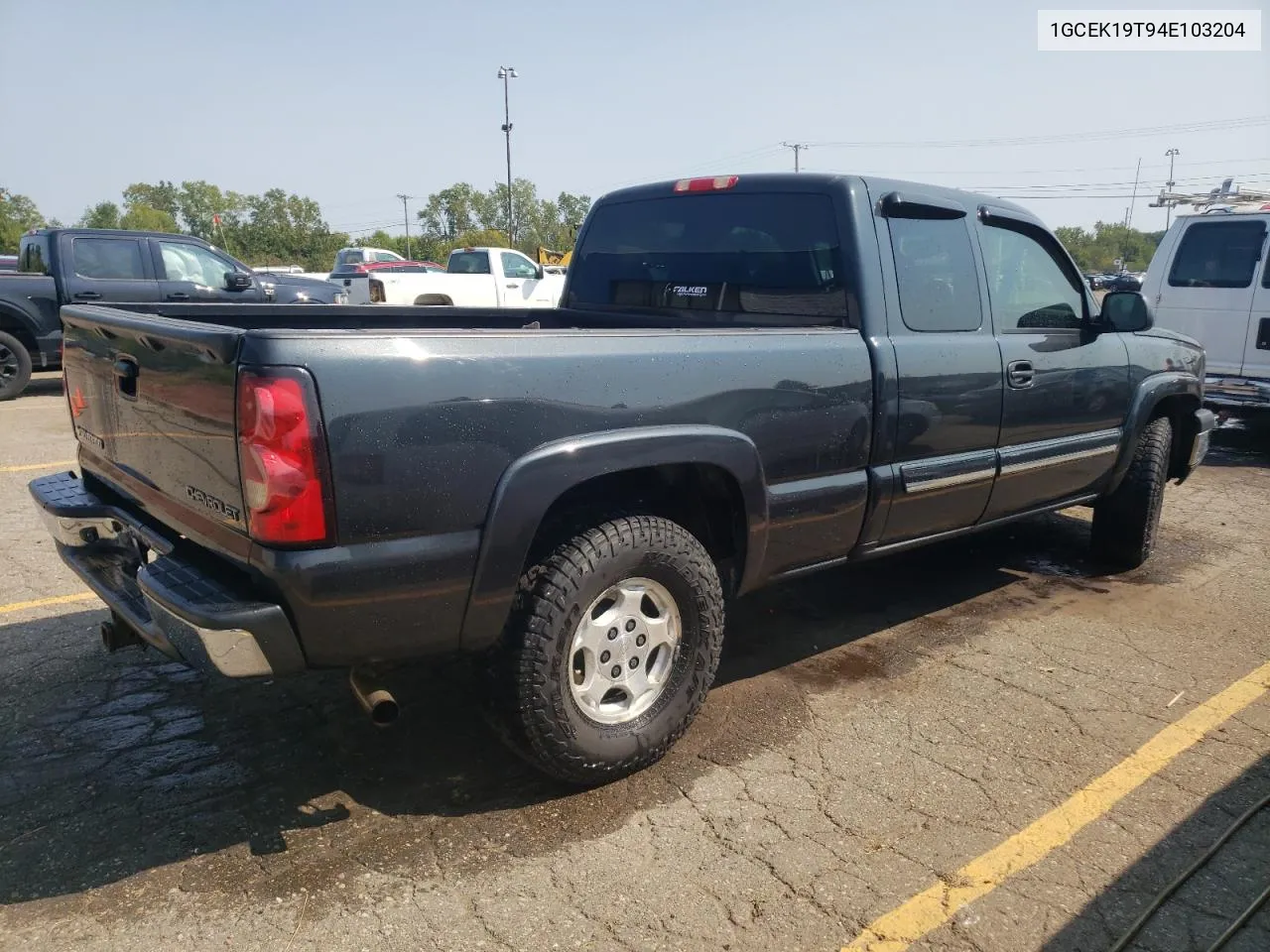 2004 Chevrolet Silverado K1500 VIN: 1GCEK19T94E103204 Lot: 70983904