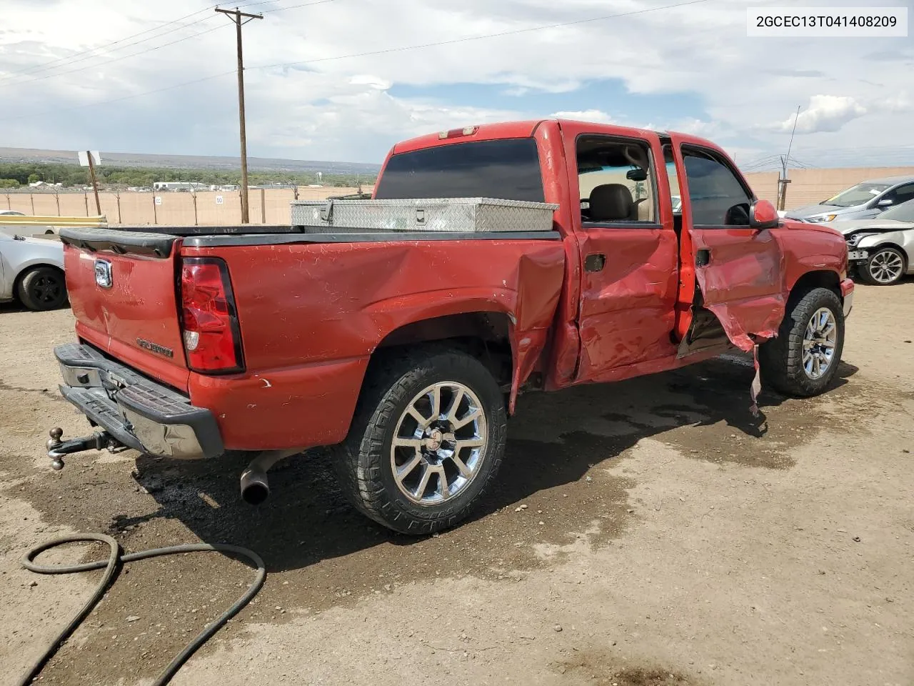 2004 Chevrolet Silverado C1500 VIN: 2GCEC13T041408209 Lot: 70996884