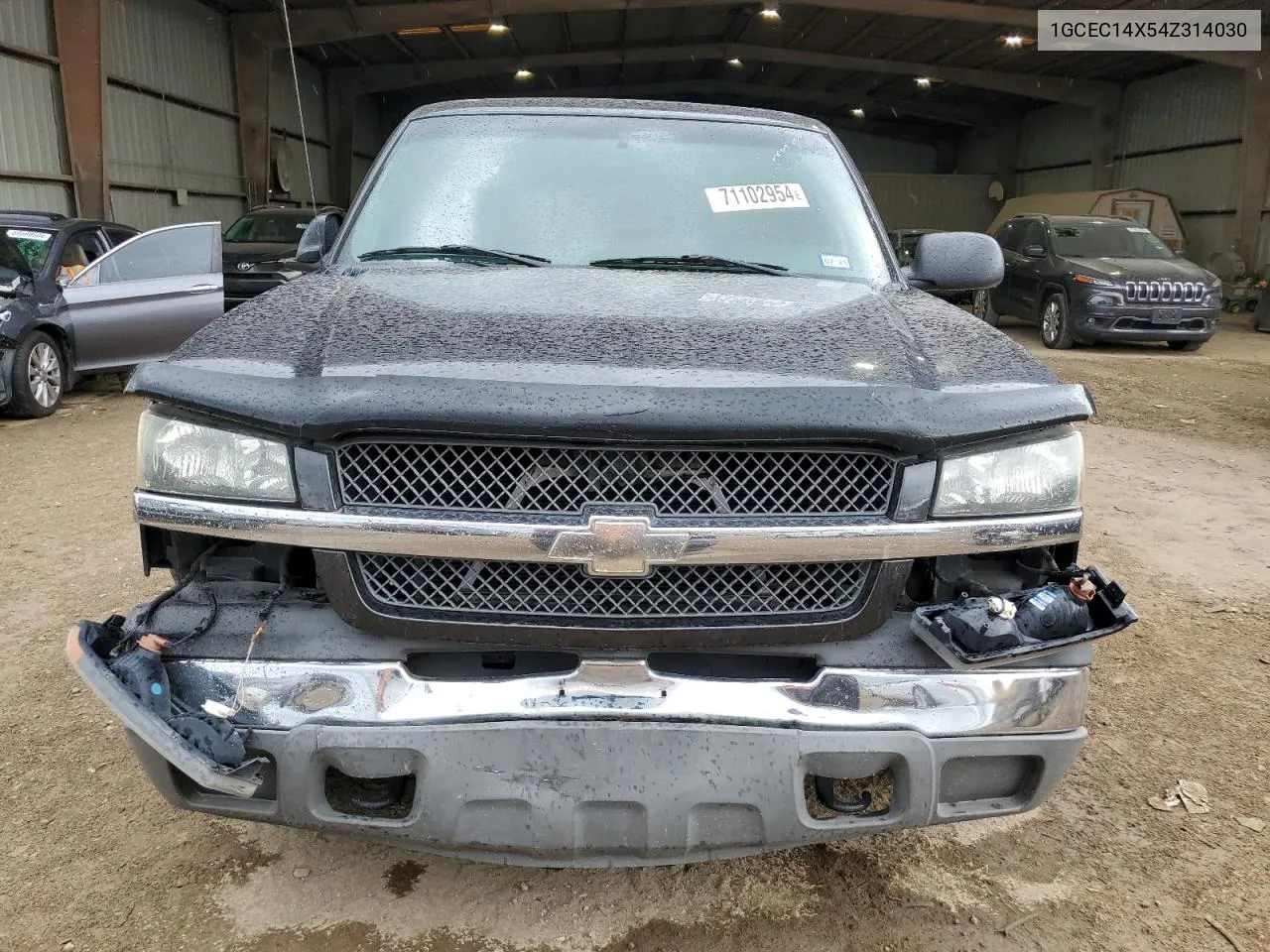 2004 Chevrolet Silverado C1500 VIN: 1GCEC14X54Z314030 Lot: 71102954