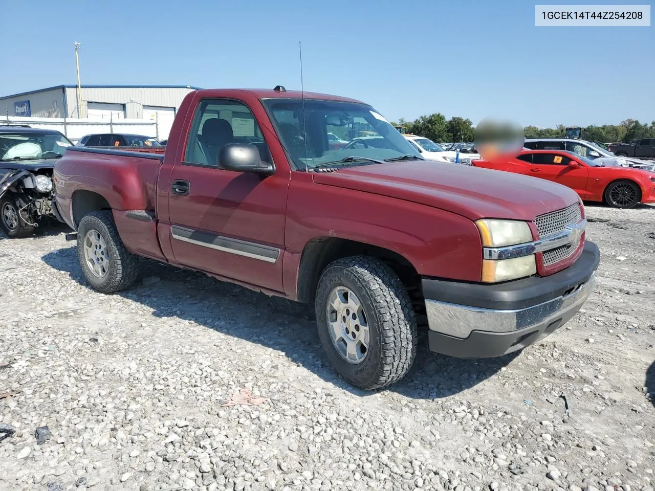 2004 Chevrolet Silverado K1500 VIN: 1GCEK14T44Z254208 Lot: 71186574