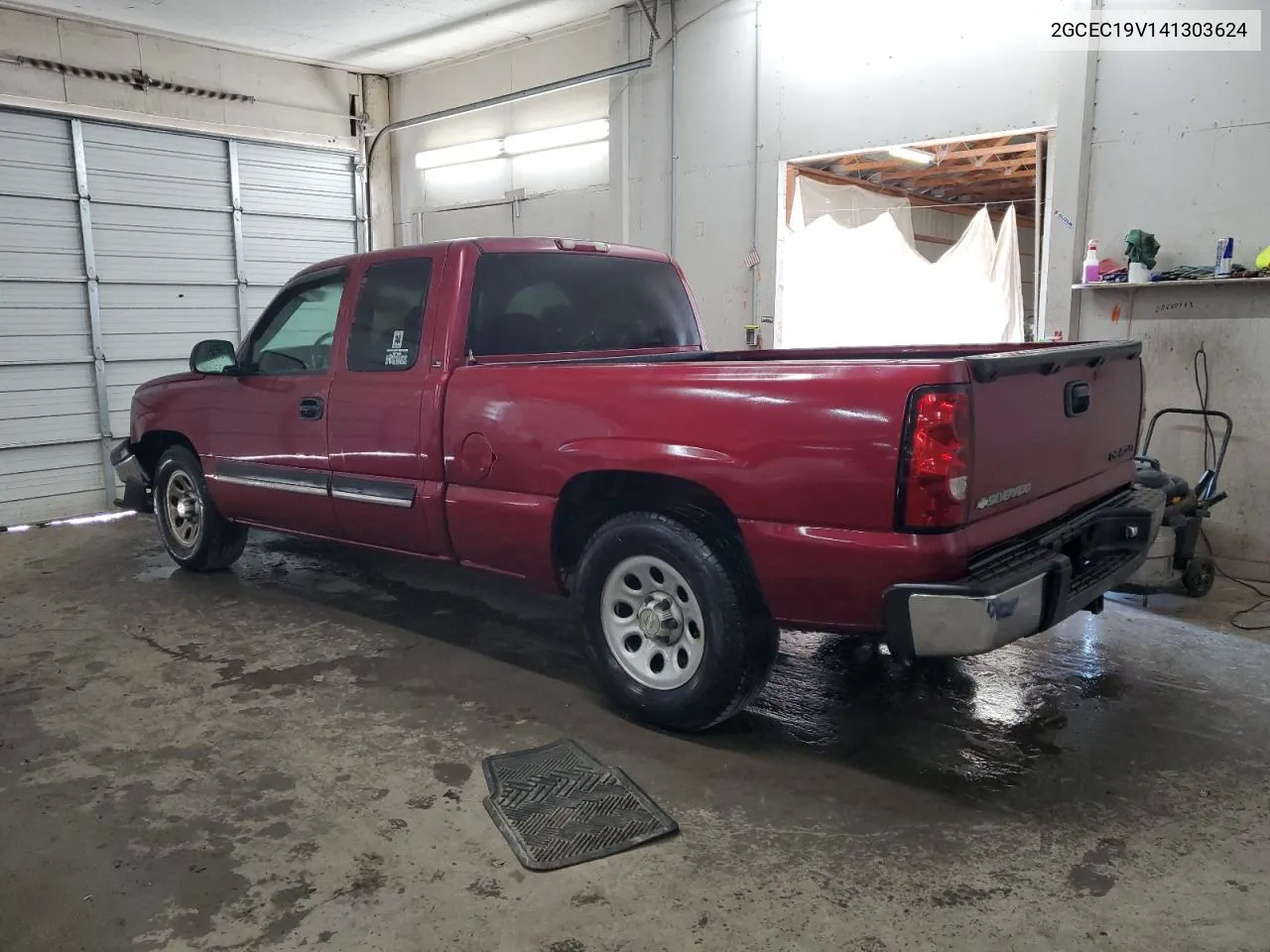 2004 Chevrolet Silverado C1500 VIN: 2GCEC19V141303624 Lot: 71267534