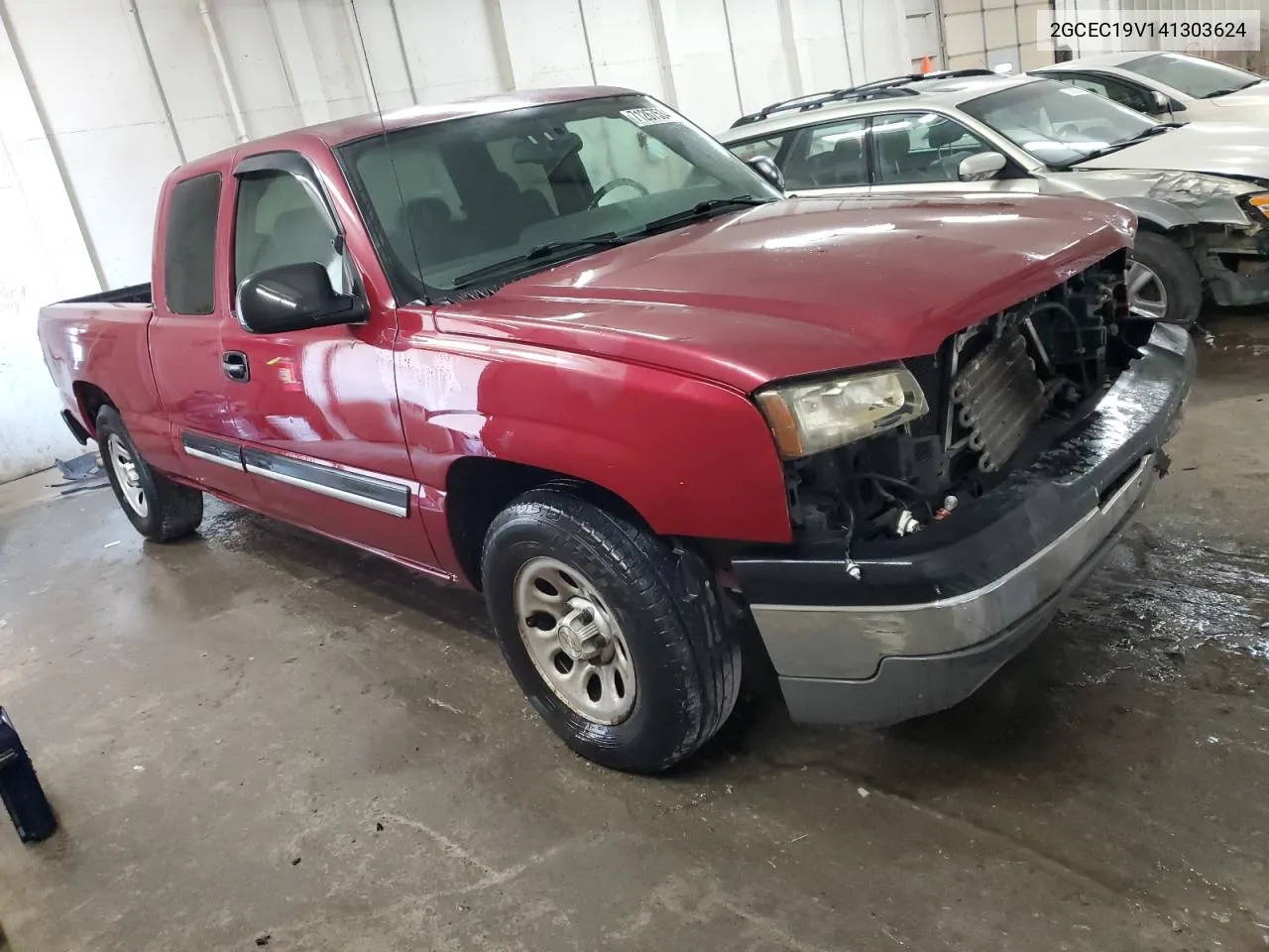 2004 Chevrolet Silverado C1500 VIN: 2GCEC19V141303624 Lot: 71267534