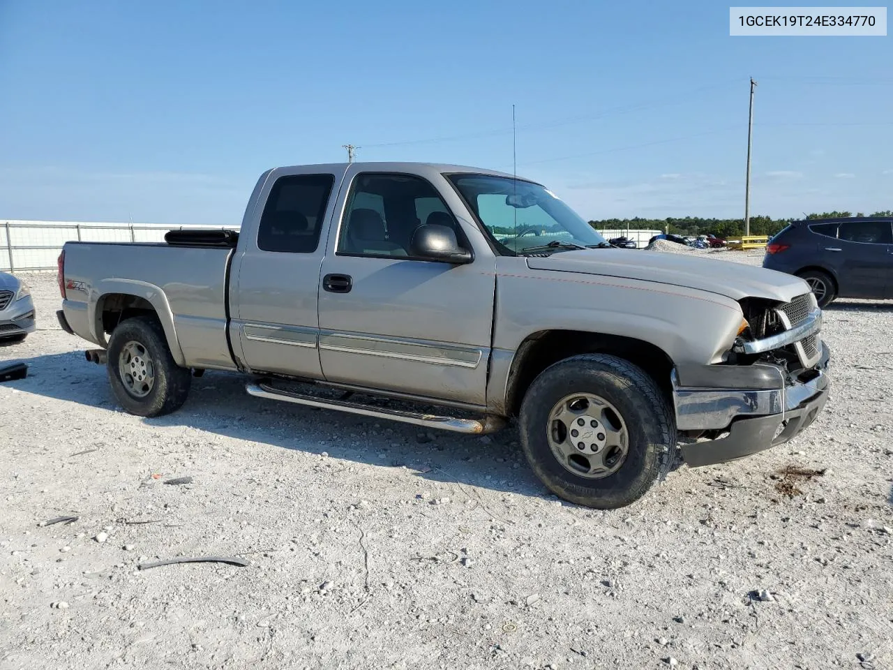 2004 Chevrolet Silverado K1500 VIN: 1GCEK19T24E334770 Lot: 71549604